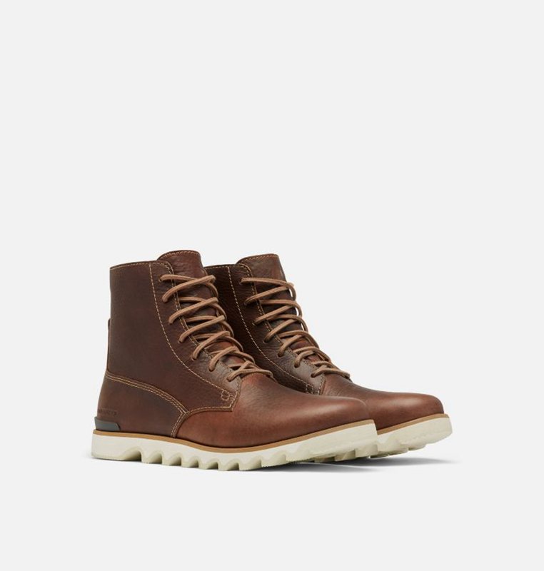 Mens Booties Brown - Sorel Kezar™ Tall - 346075-QIY